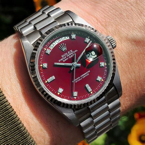 rolex datejust with day of week|rolex day date chart.